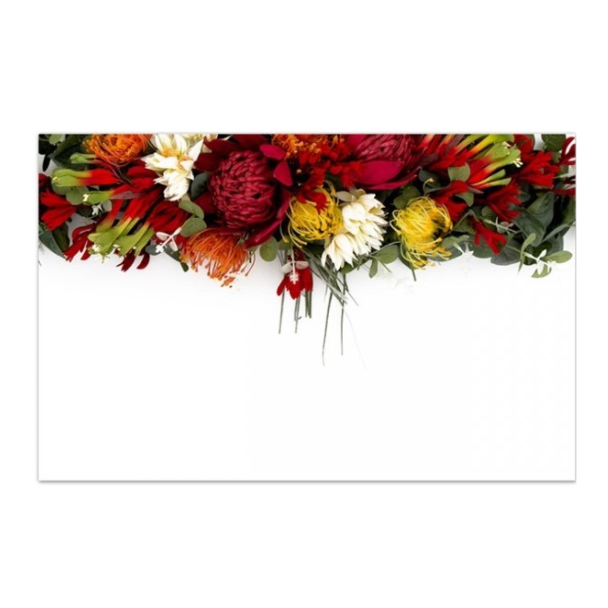 Complimentary Native Flowers Card