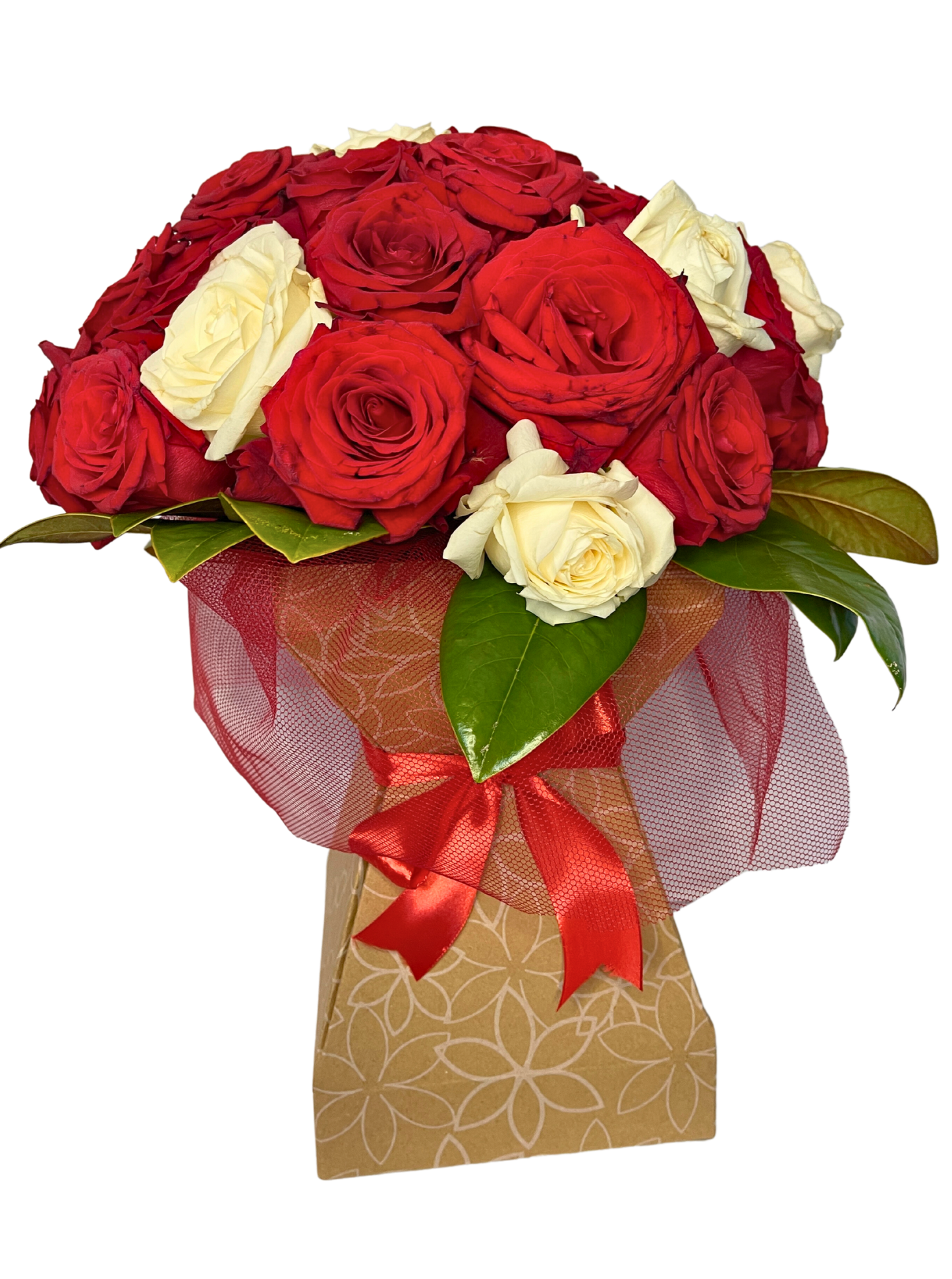 Crimson Harmony Bouquet