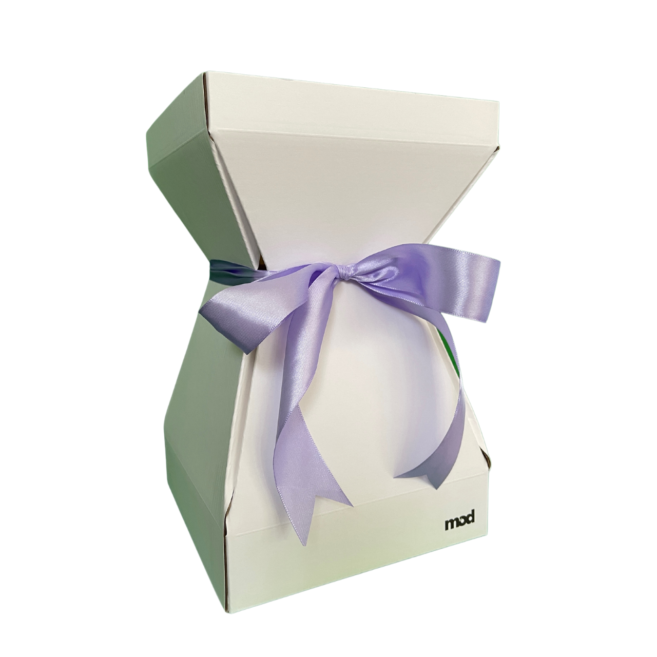 Square Vase Medium - White