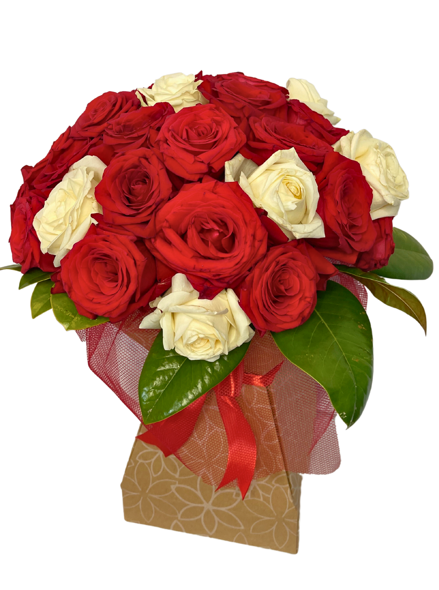 Crimson Harmony Bouquet