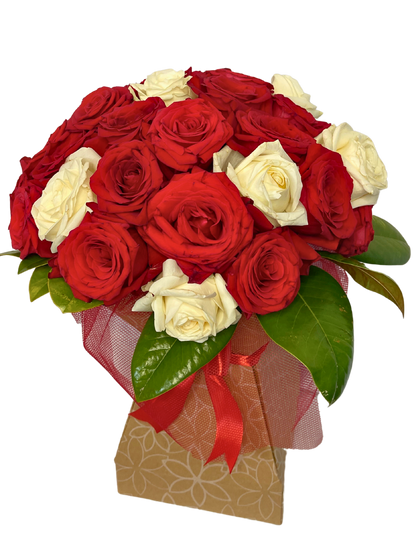 Crimson Harmony Bouquet
