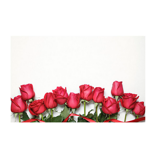 Complimentary Card - Dozen Roses Red